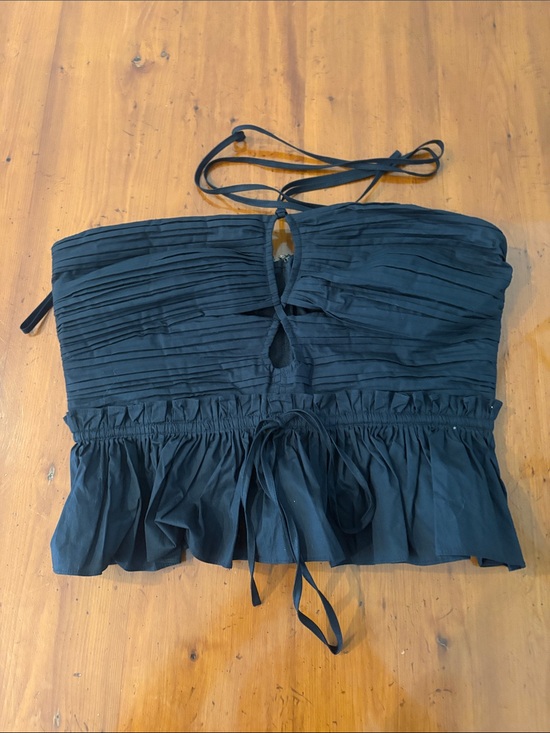 Ulla Johnson Tops - Ulla Johnson Black Halter Top